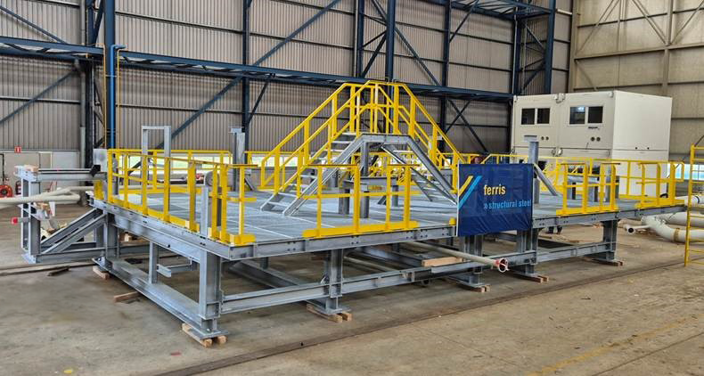 Geprefabriceerd skid voor tankterminal